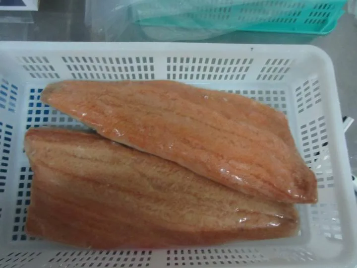 Halal Frozen Chum Salmon Fillet, Untreated, No Water Added. Halal