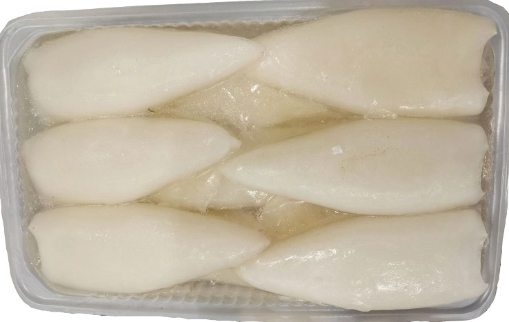 Frozen Squid with Vetetable String High Quality Health Seafood Lllex Giant Squid Product Japanese Squid